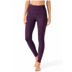 Beyond Yoga Women’s XS Purple Heather Leggings High Rise Yoga Gym Workout